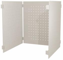 AR Shelving Lyukacsos falpanel polcrendszerhez 3 darabos készlet 42, 7×37, 7 cm RAL 9002 AR Style