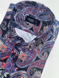  Cazzotti férfi ing NO: 2 mintás mozaik hosszú ujjú medium fit M 39/40 24C