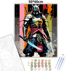  Viharos kardforgató - számfestő készlet - 50×60 cm (Keret nélkül)