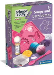  Szappan és fürdőbomba készítő készlet Clementoni (CMC50933)