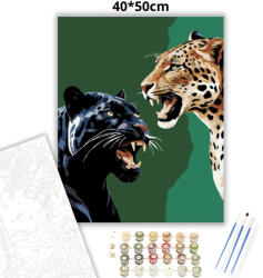  Feszült párbaj - számfestő készlet