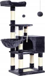 Feandrea Macska kaparófa Házikó Fekhely Torony Oszlop Szürke (PCT060G01)