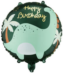  Lufi fólia Disc Brontoszaurusz, 35x35 cm, vegyes színek (FB360) Lufi