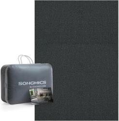 SONGMICS Csúszásmentes szőnyeg, szőnyeg mosógépben mosható 160 x 230 cm, antracitszürke