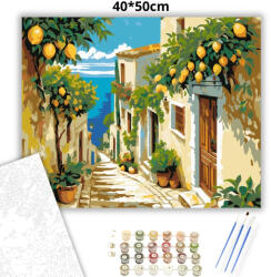  Tengerre néző sikátor - számfestő készlet