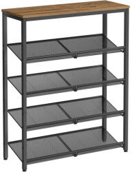 VASAGLE 5 szintes cipőtartó állvány 30×75×93 cm