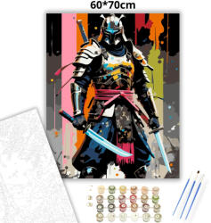  Viharos kardforgató - számfestő készlet - 60×70 cm (Keret nélkül)