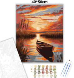  Nádasok között - számfestő készlet