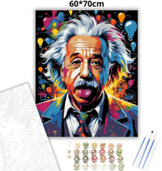  Vibráló zseni - számfestő készlet - 60×70 cm (Keret nélkül)