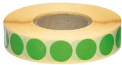  Etichete autoadezive rotunde 18 mm verde 2110 bucati/rola (DBA182110V)