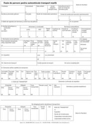 Dacline Foi parcurs marfa, A4, 100 file/carnet (DIB400FPMS3)