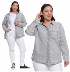 Moraj Laza Női farmer ing Cipzáras Divatos 100% Pamut Klasszikus Moraj S (OKD5500-001)