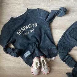 Little Star Despacito Dekatifikált pulóver Szín Sötétkék 110