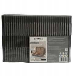  Bársony ékszertartó doboz 28x19x7.3 cm szürke