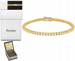 ZŁOCISTO Arany Karkötő Laboratóriumi Gyémántok Szuper Hatás Arany 585 (DLA DZIEWCZYNY NARZECZONEJ)