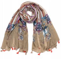 Szaleo vékony sál övek Kagyló rojtok sz17231-1 (sz17231-1)