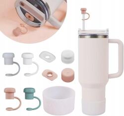 STANLEY Tartozékok a Stanley bögréhez Fedél Szívószál dugók Dekorációs szett 9 db (Stanley Pokrywki Zatyczki do Słomek)