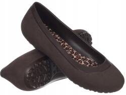 Crocs Női Balerinacipő Crocs Mammoth Leopard Lined FLAT16203-2L3 barna 36-37 (16203-2L3)