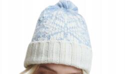 Reserved Kék-fehér Mintás Kötött Sapka Pomponnal Reserved Univerzális