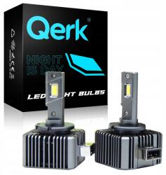 QERK Led izzók D1S D1R Qerk 70W 8400LM Bi-Xenon Canbus hideg fehér P&p 6000k