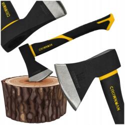 CROWNMAN Univerzális fejsze 800g Praktikus Erős Szénacél 38cm Aprításhoz (Siekiera Uniwersalna Drewniana 800g Poręczna)