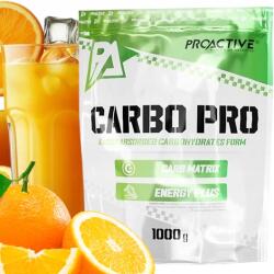 ProActive Carbo Pro Ásványi anyagok Szénhidrát energia por ProActive Narancs 1kg (5902444717092)