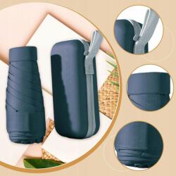  Mini Utazó Esernyő Vízálló Nap- És Esőálló Személyes