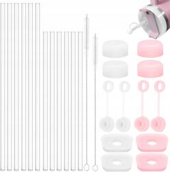 STANLEY Pohár Kiegészítők Stanley Szilikon Szívószál Fedél Kupakok 26DB-OS Szett (Akcesoria do Kubka Pokrywki Słomki Zestaw 26)