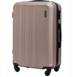 Wings XL utazó bőrönd nyaralási csomag 4 kerék Abs titkosított zár Wings (HRR01-M-CHAMPAGNE)