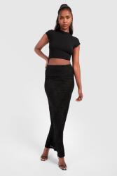 Boohoo Maxi Szoknya Egyenes Varrott Alsónadrág 40-ES