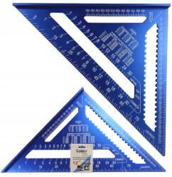 SilverTools Silver Asztalos Szögvas Ács Alumínium 12" Metrikus (S11517)