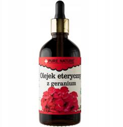 Pure Nature Muskátli Illóolaj Természetes Muskátli Illóolaj Adalékanyagok Nélkül 100ml (OLEJEK GERANIUM ROZANE OLEJKI DO SAUNY 100ml)