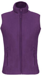 Kariban Női MELODIE polár mellény, Kariban KA906, Purple-L (ka906pu-l)