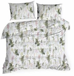 Eurofirany Ágyneműhuzat 160x200 Vanessa levelek zöld púder (463404)