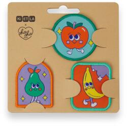  KiETLA: Водоустойчива шапка със защита UPF50+ - Bob Orange (HVIBEBOBORANGE52+PATCH16FRUIT)