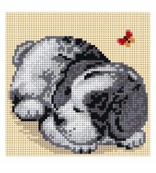  Ariadna nyomott mintás vászon 15x15 hímzett minta 1004 (epasma)