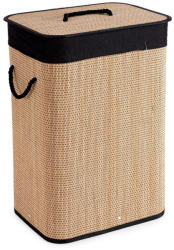 Bizzotto Cos rufe bambus natur textil negru Sintia 40x30x60h (0411124deco)