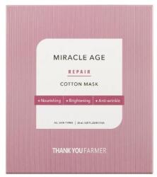 Thank You Farmer Ingrijire Ten Miracle Age Repair Cotton Mask Masca 25 ml Masca de fata