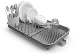 Joseph Joseph Suport de uscare extensibil Joseph Joseph Duo cu tava si suport pentru tacamuri gri (851659) Uscator vase
