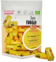 Super fudgio Caramele bio cu aroma de banane fara gluten, 150g, Super Fudgio