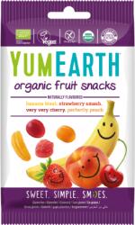 YumEarth Jeleuri de fructe bio fara gluten si fara gelatina, 50g, Yumearth