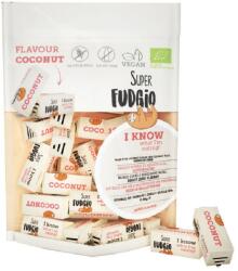 Super fudgio Caramele bio cu aroma de cocos fara gluten, 150g, Super Fudgio