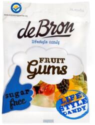 de Bron Jeleuri gumate cu aroma de fructe fara zahar si fara gluten, 100g, Debron