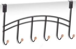 Zeller Cuier usa Zeller, metal bambus, 41x21 cm, negru (ZE-13859)