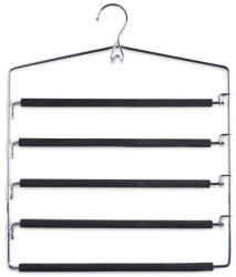 Zeller Umeras pentru pantaloni Zeller, metal EVA, 37x44.5 cm, argintiu negru (ZE-17135)