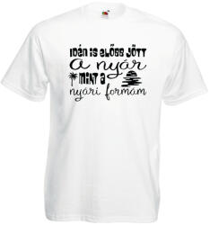 Idén is előbb jött a nyár mint a nyári formám - Proli Férfi Póló (386799)