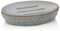 Kela Керамична сапунерка KELA Dots, сива (1448)