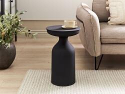 MAXISHOP Italia Collection Masa laterala TENJO Metal Negru Masa de cafea