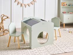 MAXISHOP Italia Collection Masa cu scaune pentru copii QUILPIE Verde deschis