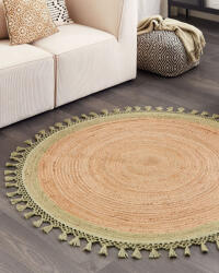MAXISHOP Italia Collection Covor MARTS Verde o 140 cm Iuta Covor